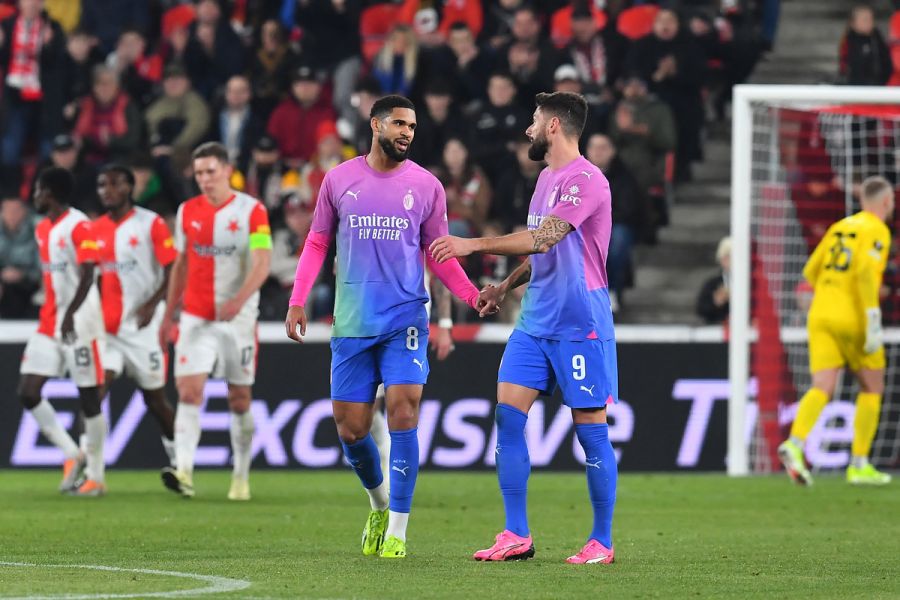 Pagelle Slavia Praga Milan Loftus Cheek Domina Giroud Non Gira