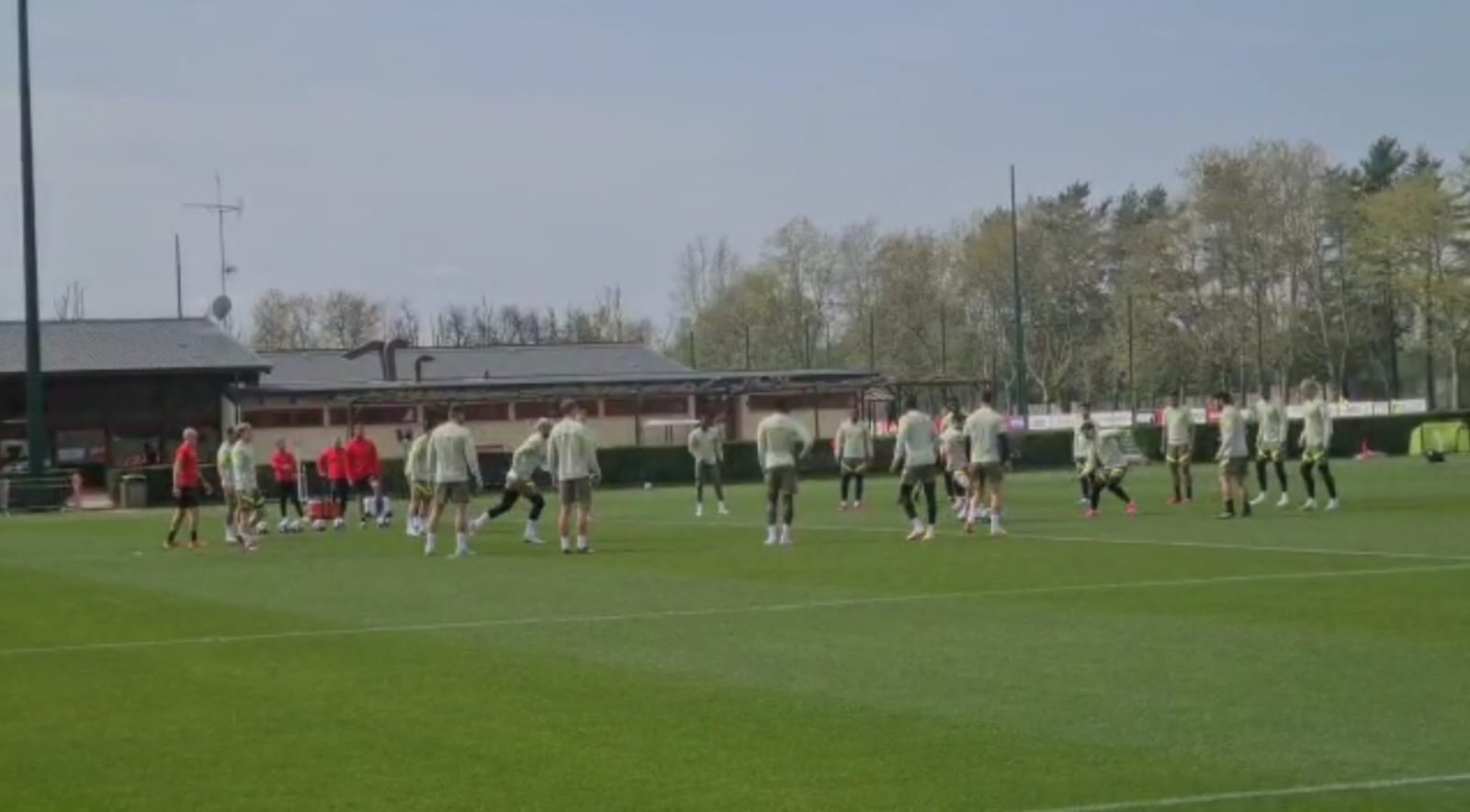 Allenamento Milan Milanello