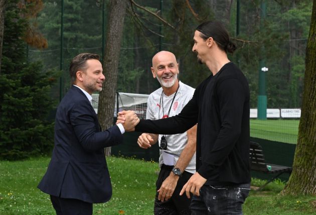 Ibrahimovic Milanello