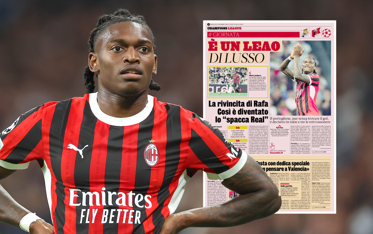 Leao Real Madrid Milan