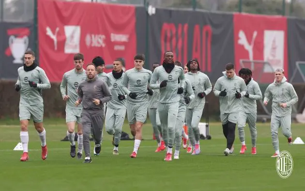 Allenamento Milan